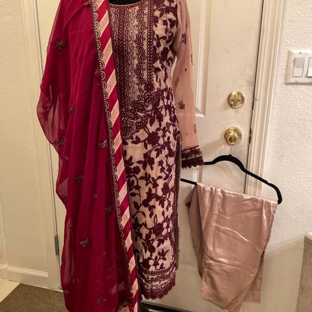 Pakistani/Indian 3 Piece Dress